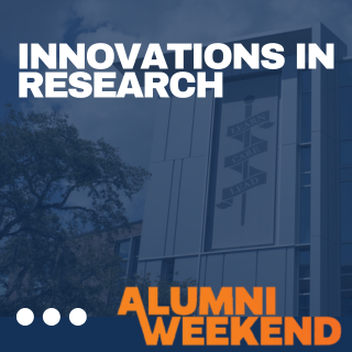 UF College of Medicine Alumni Weekend Innovations in Research Banner